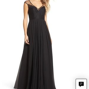 Hayley Paige Black Occasion Dress
